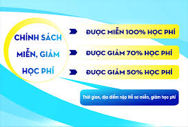 Chính sách miễn, giảm học phí dành cho sinh viên Cao đẳng CTIM
